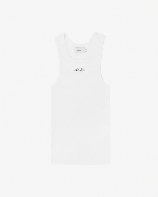 Embroidered Logo Tank Top