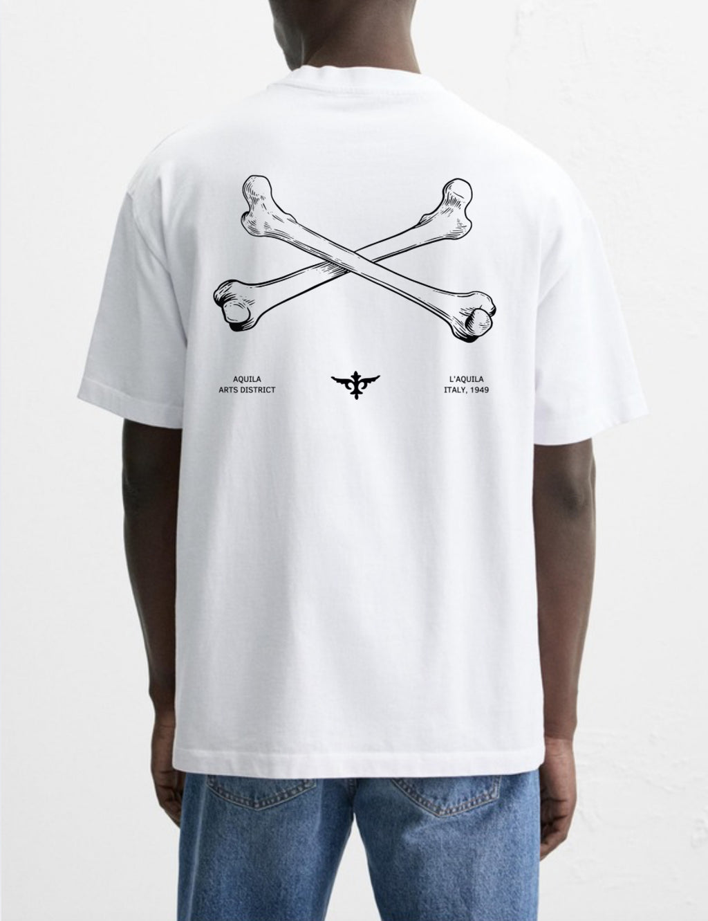 Bones Stacked Tee