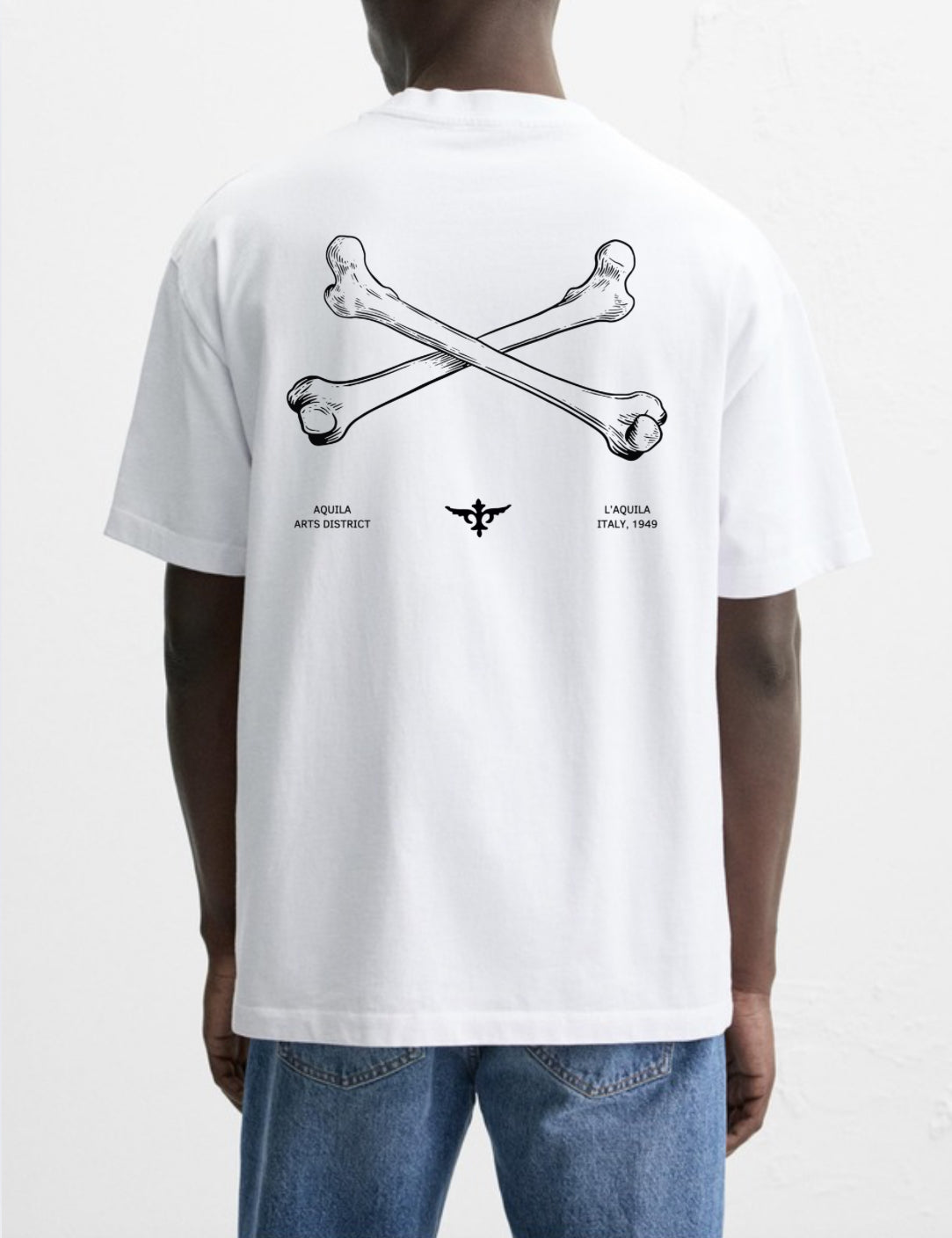 Bones Stacked Tee