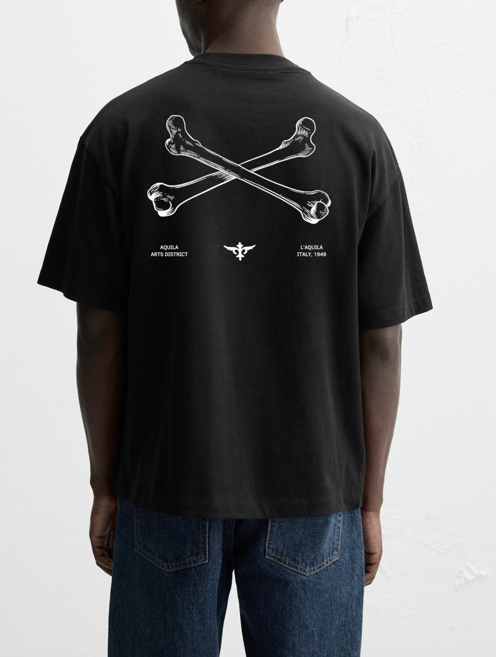 Bones Stacked Tee