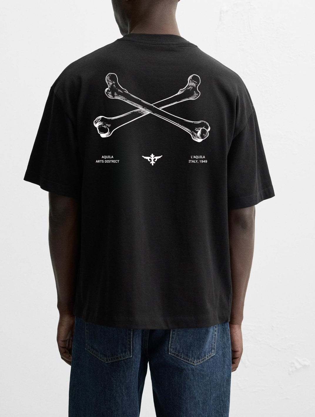Bones Stacked Tee